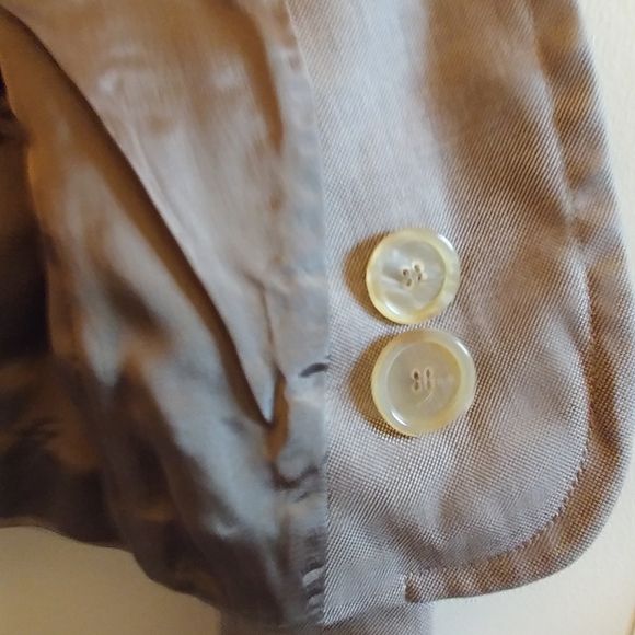 Akris Punto 100% Wolle-laine-wool Beige Blazer - Picture 6 of 14